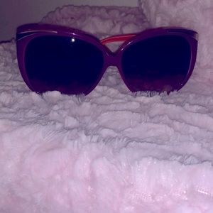 Retro styled cat eye, sunglasses by Betsey Johnson